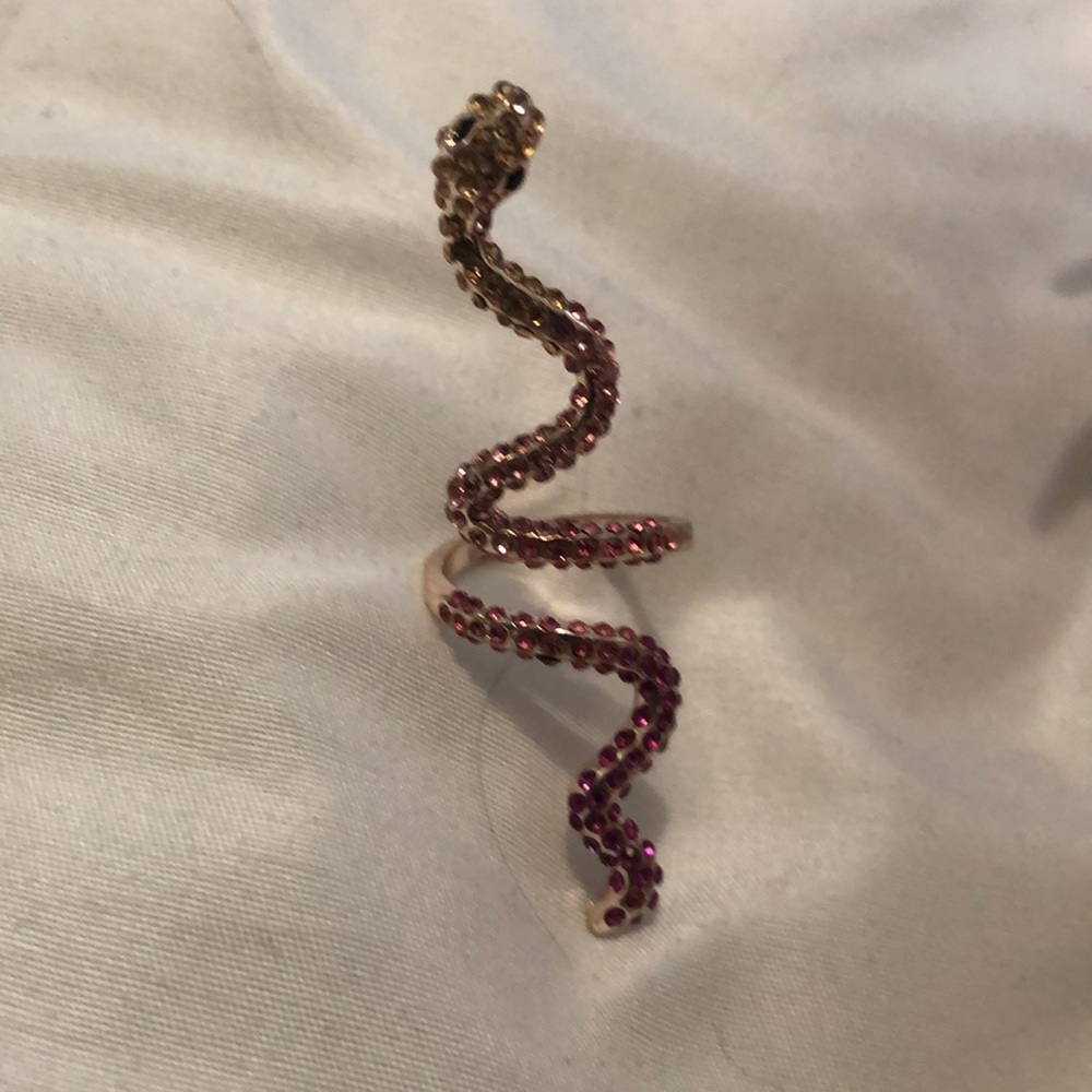 snake jeweled ring